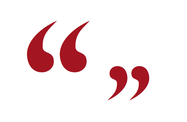 Guillemets rouges